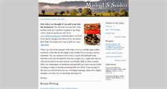Desktop Screenshot of michaelssanders.com