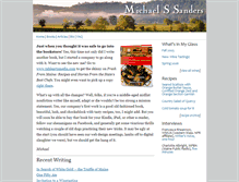 Tablet Screenshot of michaelssanders.com